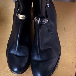 Michael Kors Black Leather Boots